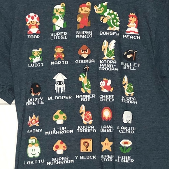 Super Mario Graphic T-shirt - Picture 2 of 2